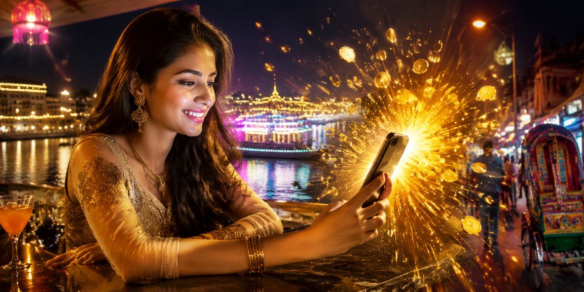 Mobile Casino Experience at Dhaka's Night Markets